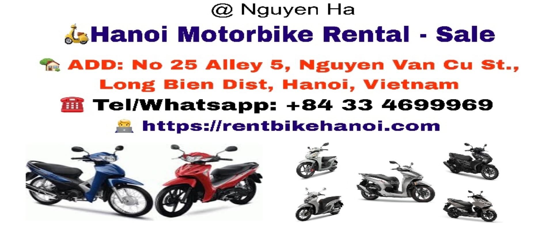 Hanoi Motorbike Rental & Sale